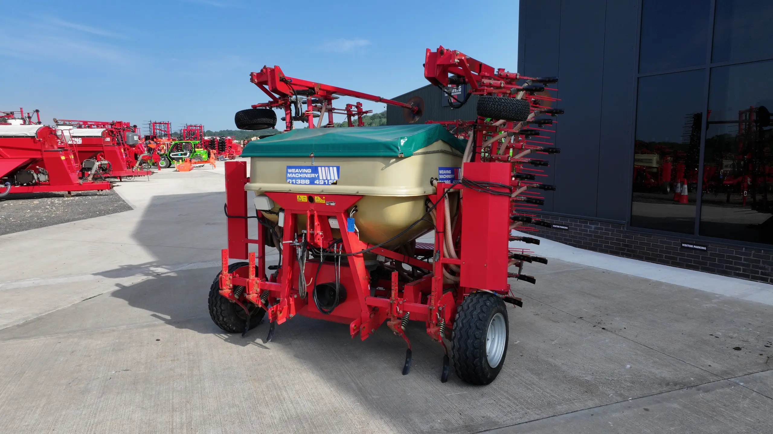 USED WEAVING TINE DRILL 6M